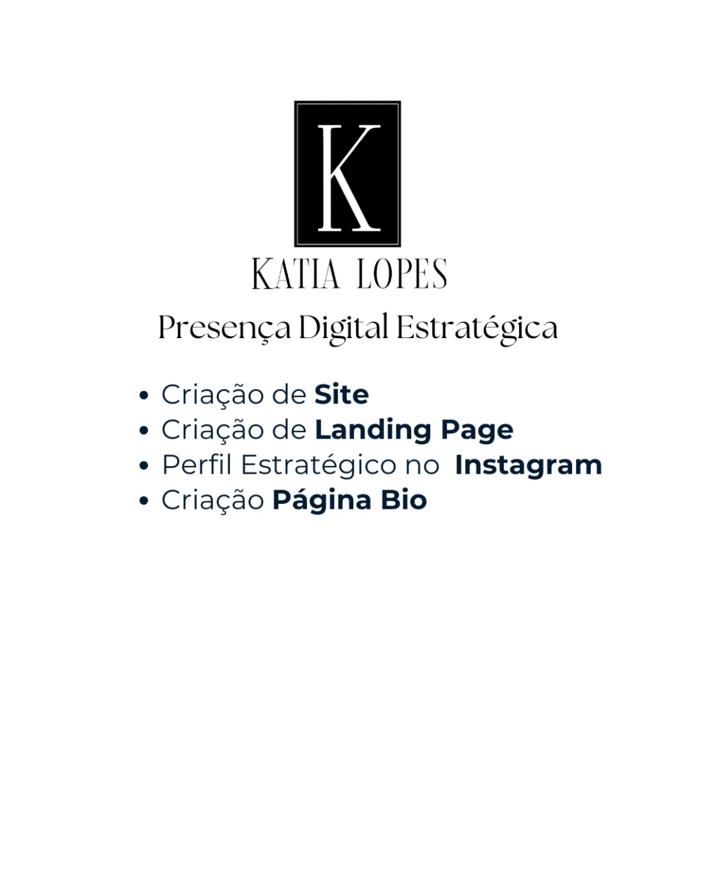 Katia Lopes - Especialista em Presença Digital Estratégica